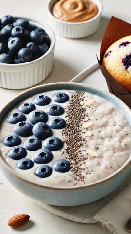 Blueberry Almond Energy Bowl Recipe - Helixx Foods